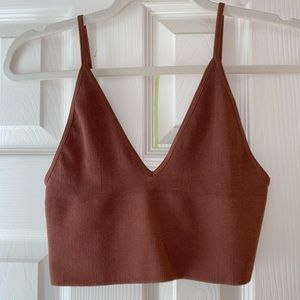 Brown Tank Top from Grey Bandit